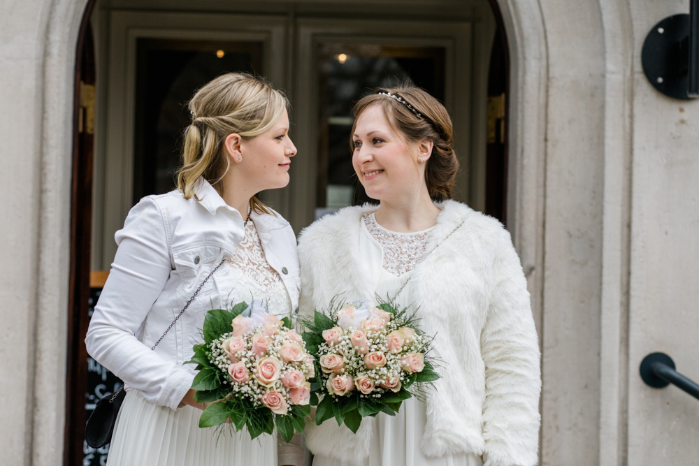 Hochzeit im Standesamt Wandsbek und Ohlendorffsche Villa in Volksdorf